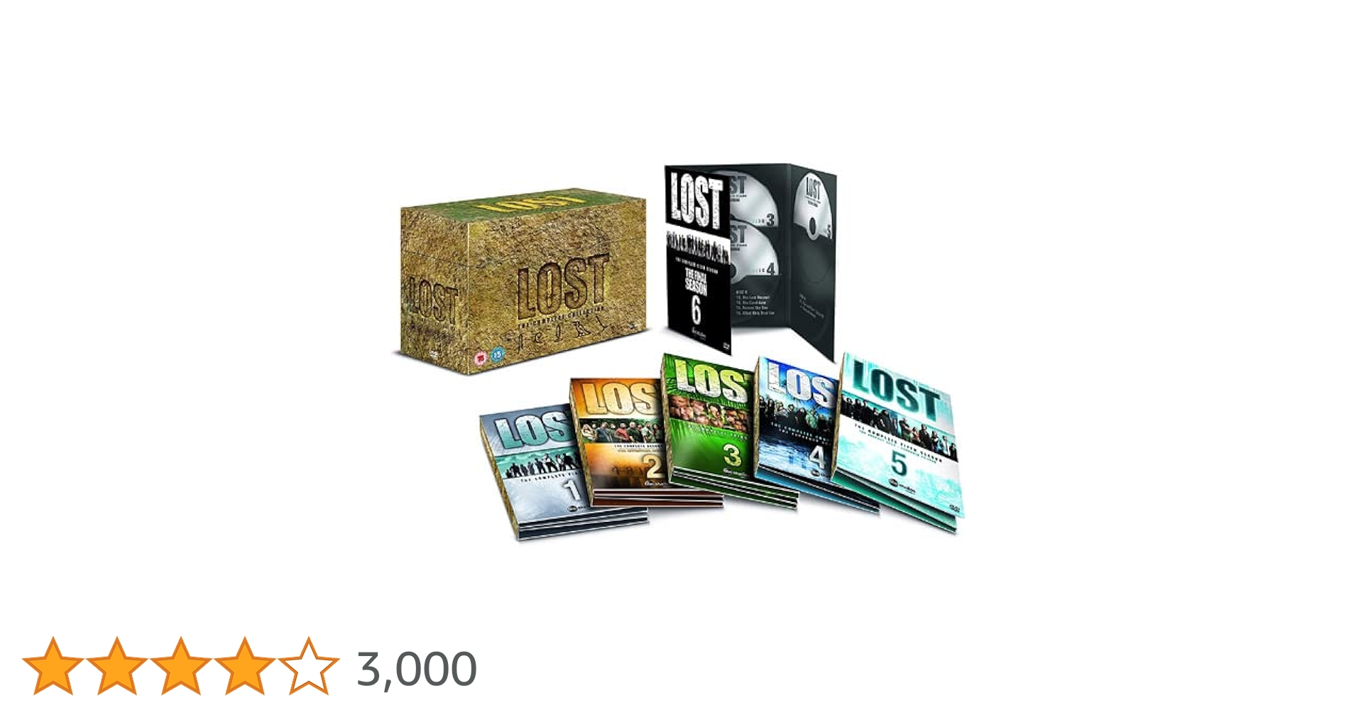 海外ドラマLOST ロストコンプリートセットDVD BOXシーズン1〜6 Amazon.co.jp: LOST コンパクトBOX 全巻セット (シーズン1-6